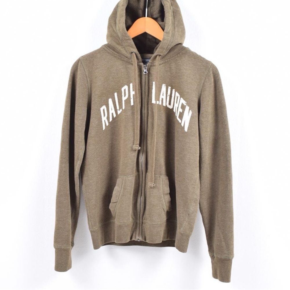 1990’s RALPH LAUREN POLO JEANS CO.•Hooded zip up sweatshirt
